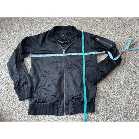 MEMBERS ONLY Classic, Iconic Full zip Jacket/coat; Mens XS, Black 80's inspired - Picture 7 of 16